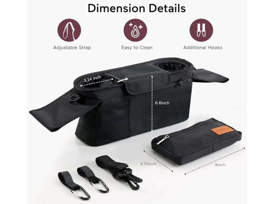 Momcozy Stroller Organizer Bag - photo 2