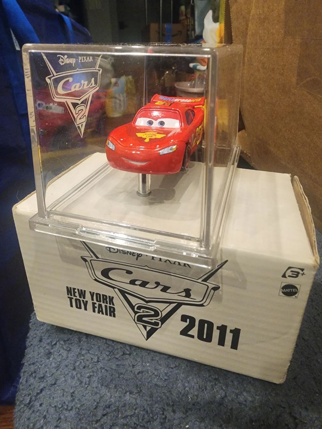 Disney Pixar Cars 2 Lightning McQueen New York Toy Fair 2011 - photo 3