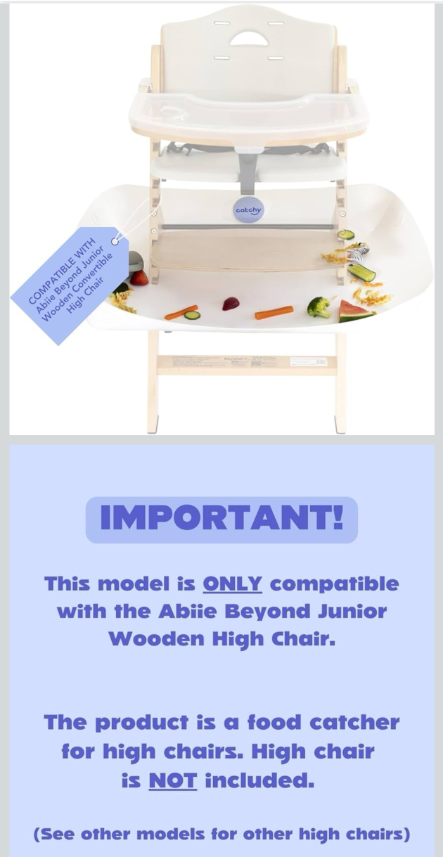 CATCHY - Food Catcher - Compatible with Abiie Beyond Junior