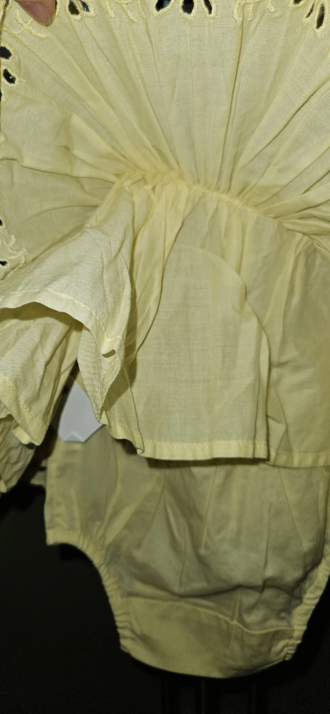 Baby Girl Yellow Dress & Bloomer Set - Gap - photo 5