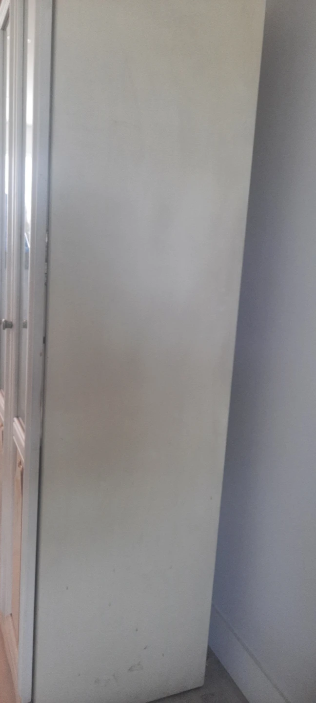 White Display Cabinet with Glass Doors - photo 4