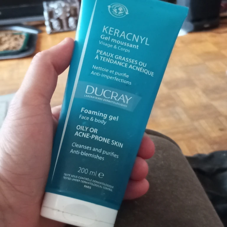 Ducray Keracnyl Foaming Gel and Spot Drying Gel Bundle