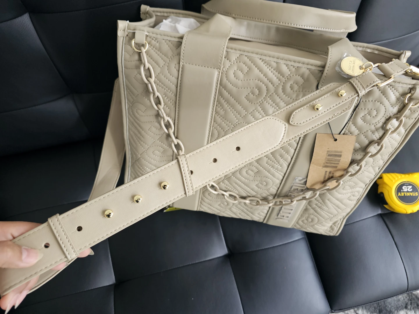 BNWT Steve Madden Quilted Tote Bag - photo 5