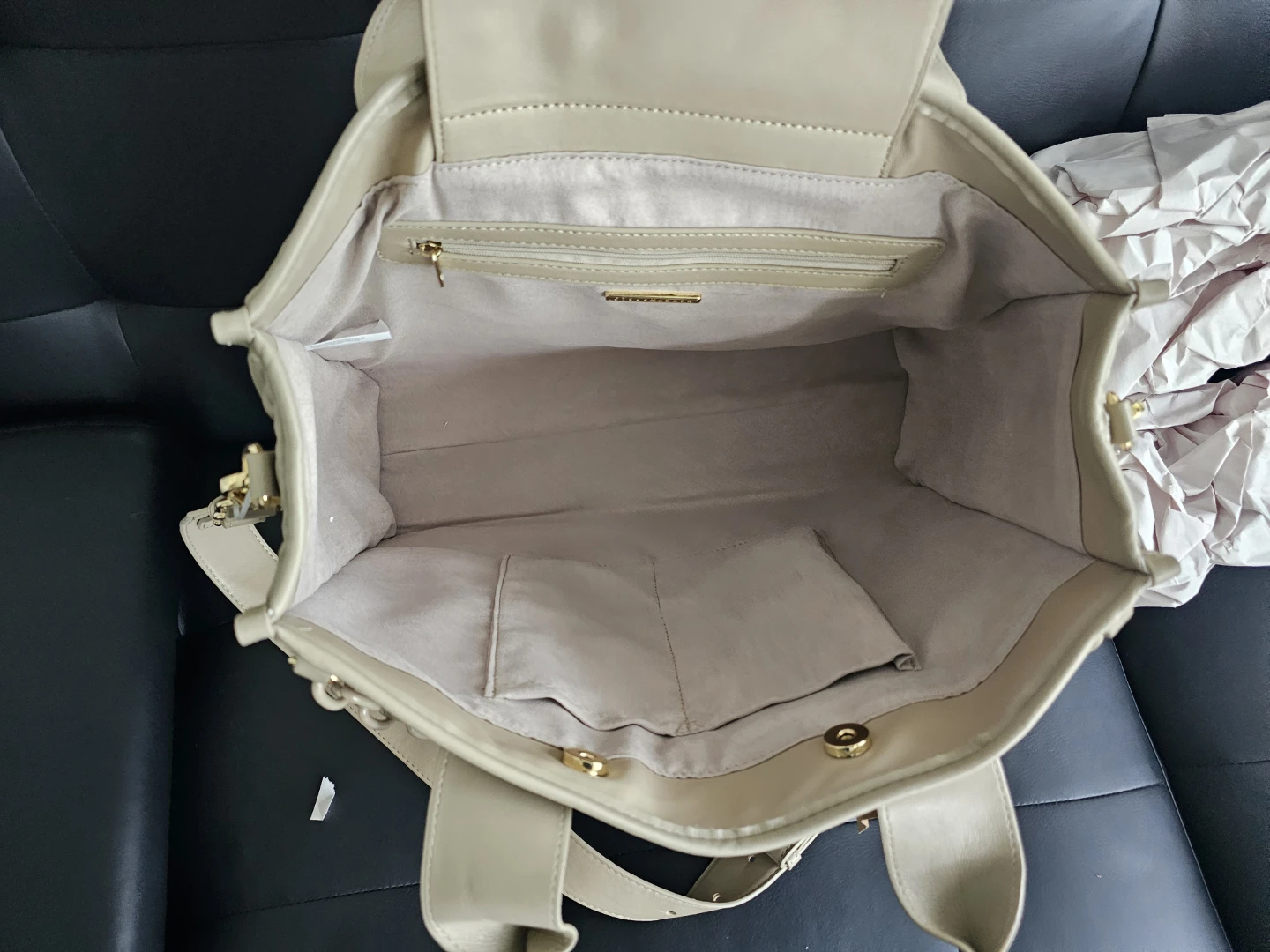 BNWT Steve Madden Quilted Tote Bag - photo 5