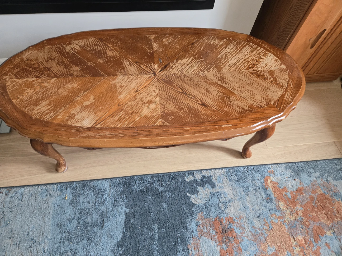 Oval Coffee Table