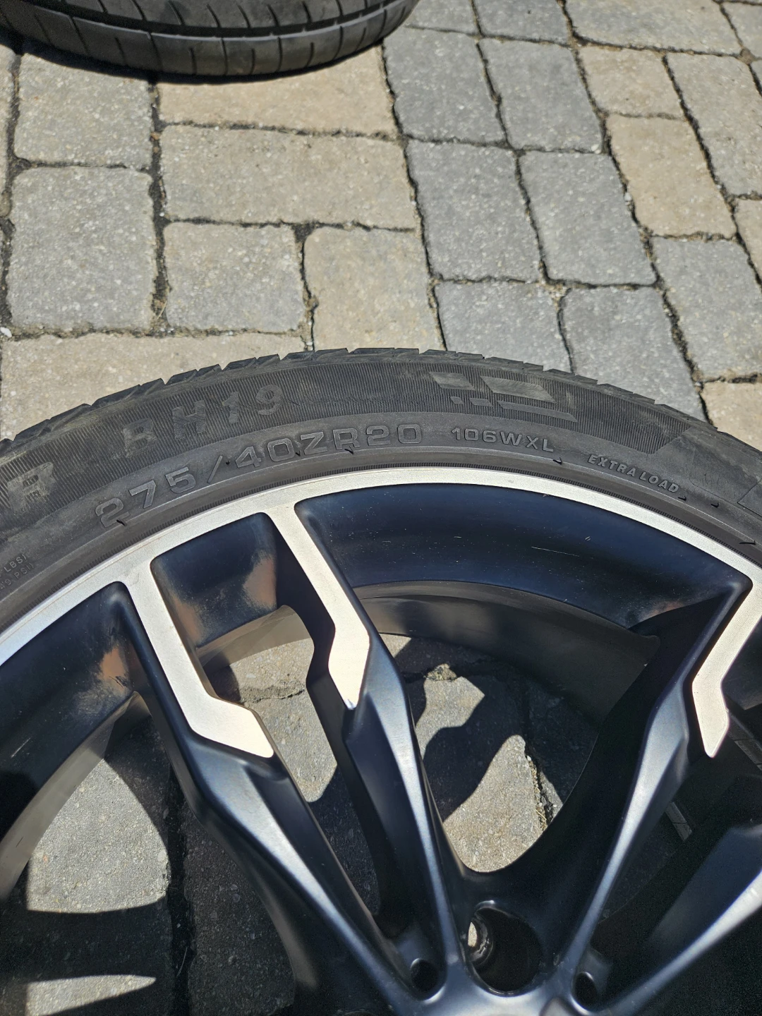 BMW M Sport Style Wheels and Tires Set