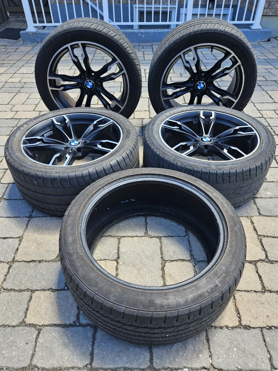BMW M Sport Style Wheels and Tires Set - photo 3