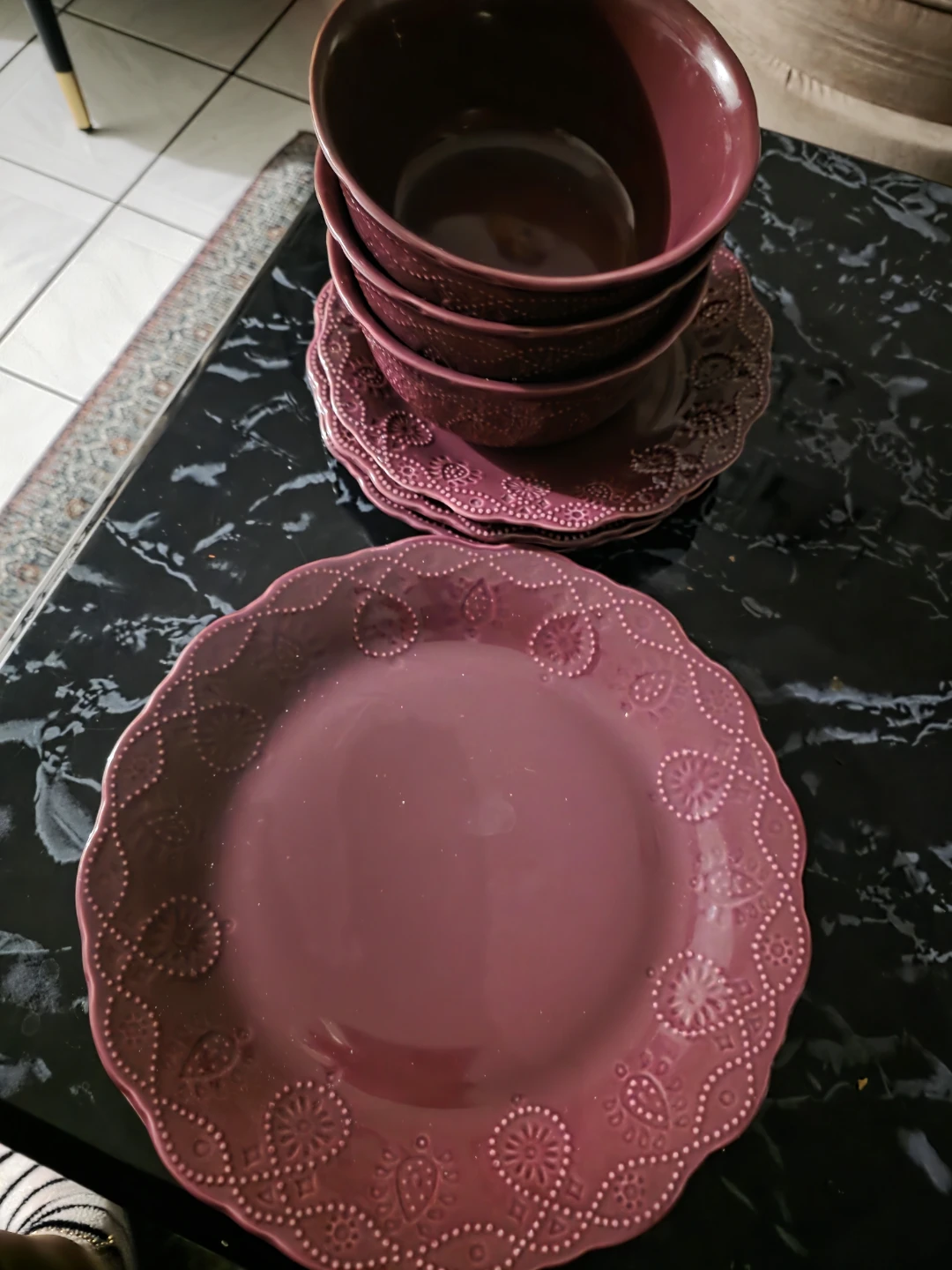Plates and Bowls Set