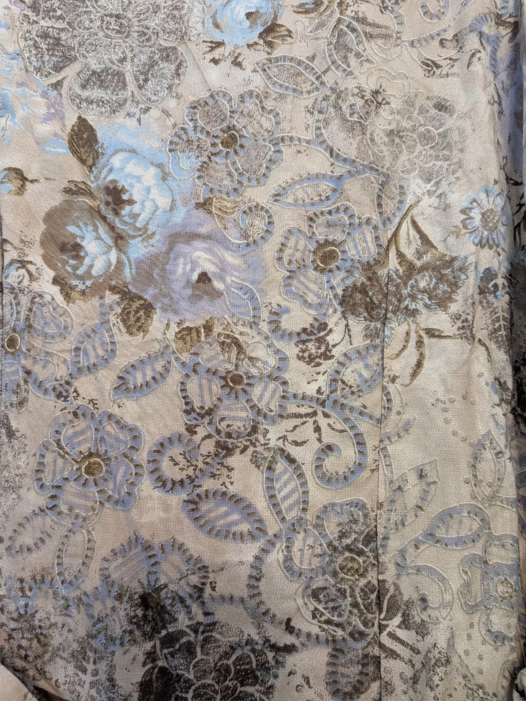 Floral Linen Sleeveless Dress - photo 3