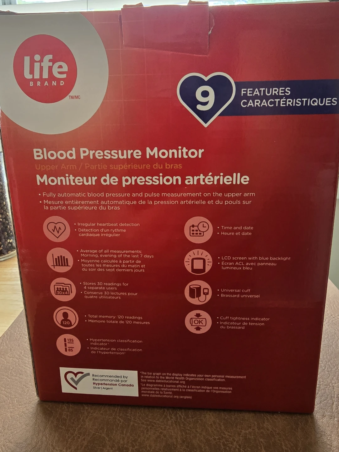 Life Brand Upper Arm Blood Pressure Monitor - photo 3