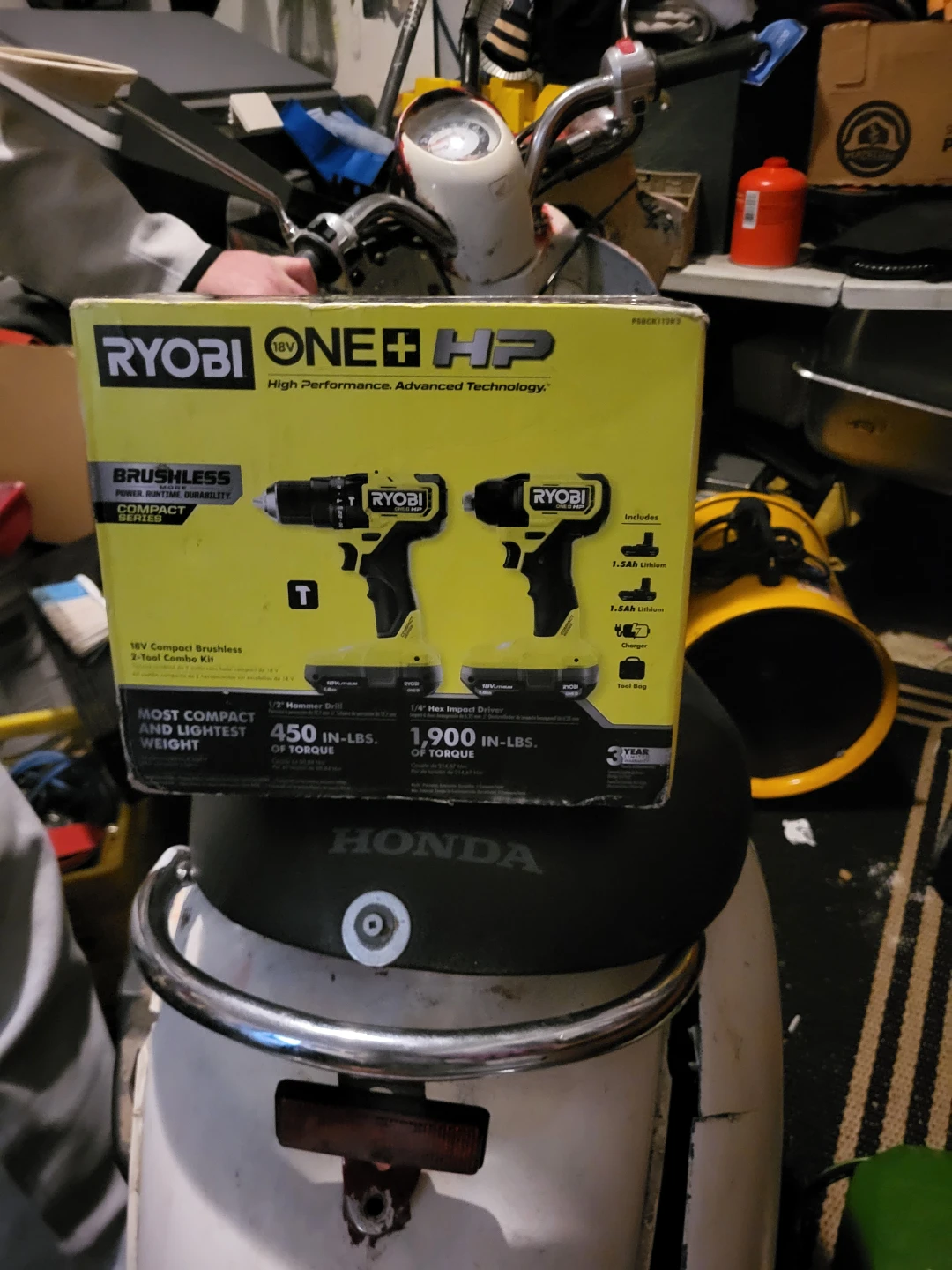 Ryobi 18V ONE+ HP Brushless 2-Tool Combo Kit