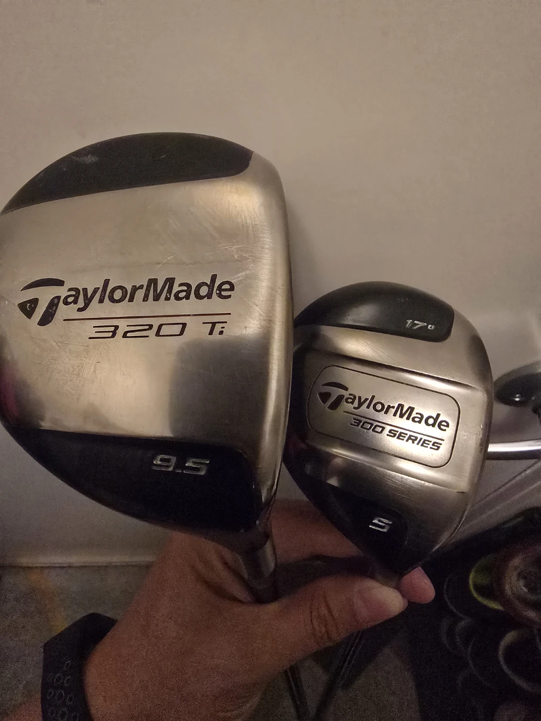 TaylorMade Driver & Wood $60 ea.
