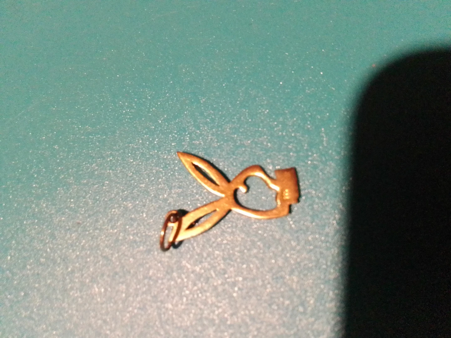 10k gold pendants and earings - photo 2