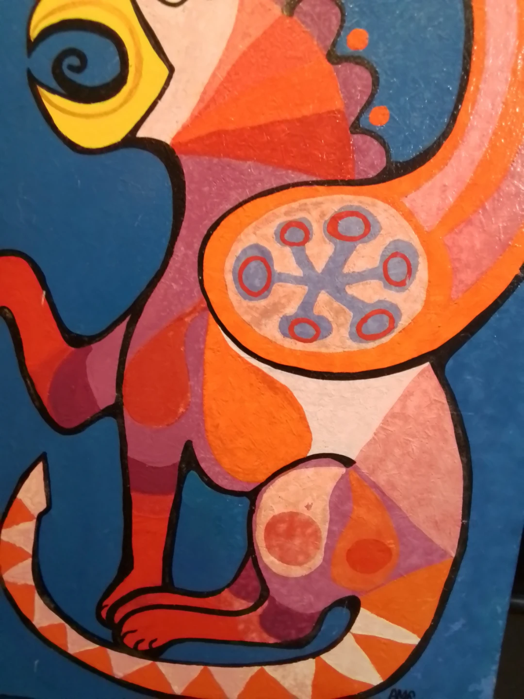 Painting "The Griffin of ANC '69" - photo 4