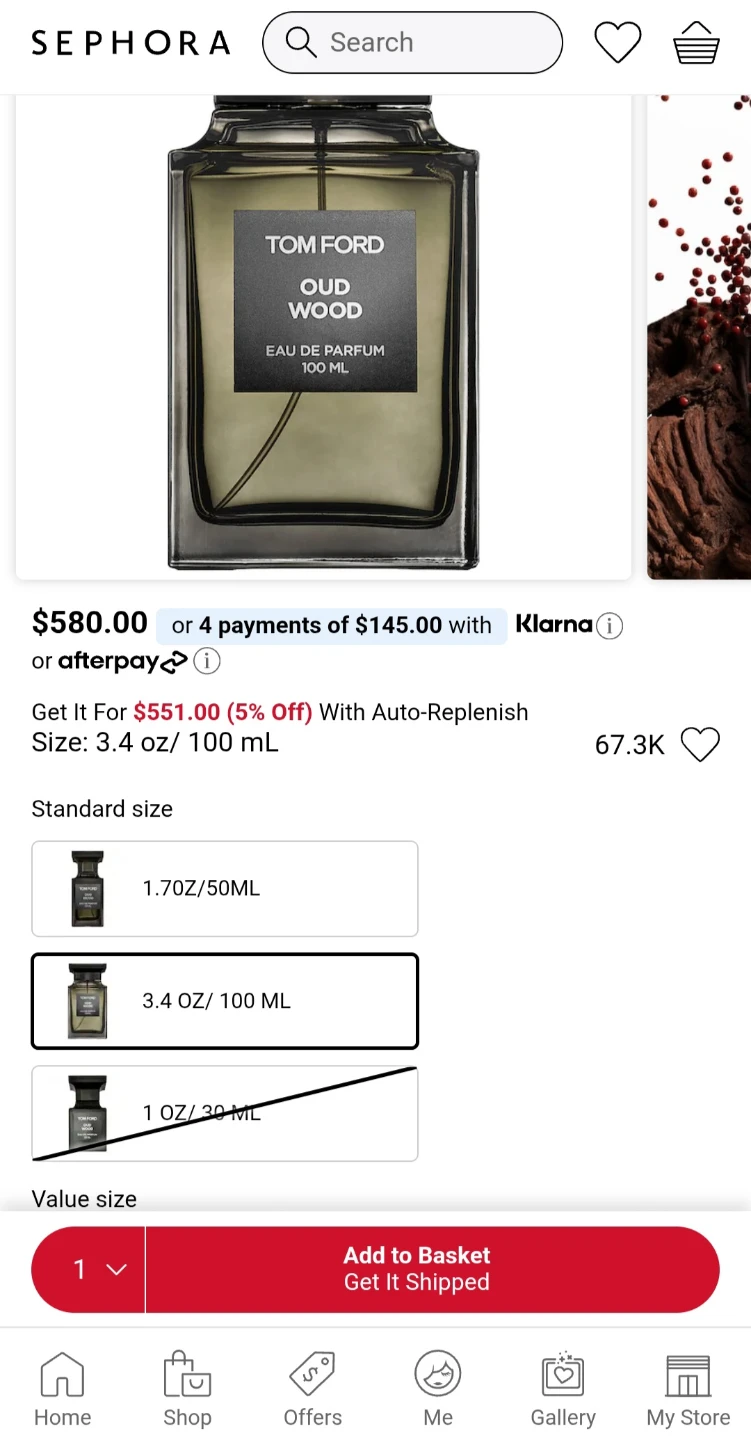 Tom Ford Oud Wood Eau de Parfum 100 mL - photo 5