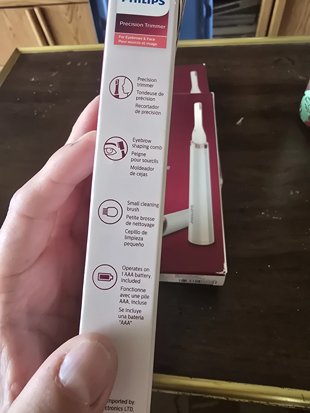 Philips Precision Trimmer for Eyebrows & Face - photo 2
