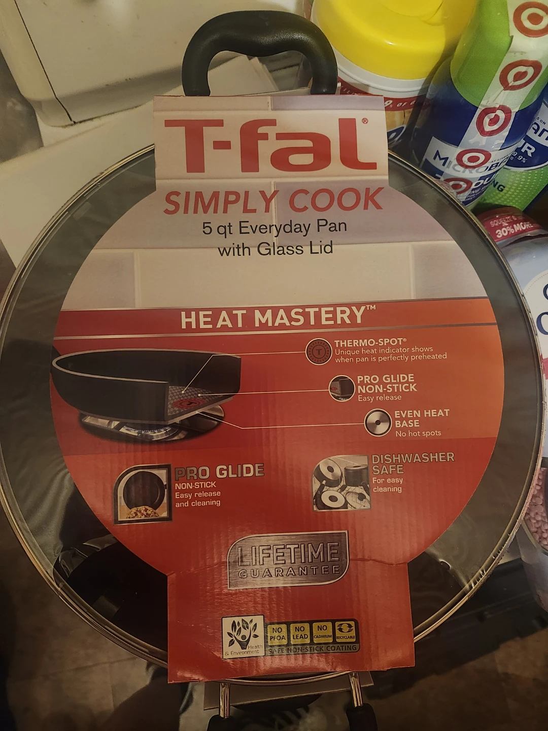 T-fal Simply Cook 5 qt Everyday Pan with Glass Lid