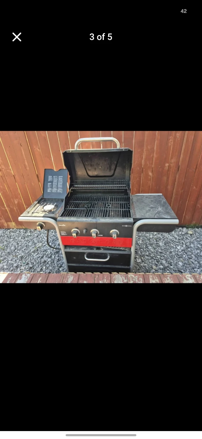 Char-Broil Gas2Coal Grill - photo 3