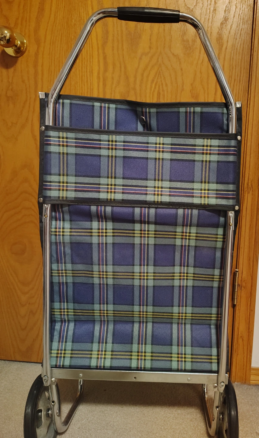 Tartan Shopping Cart