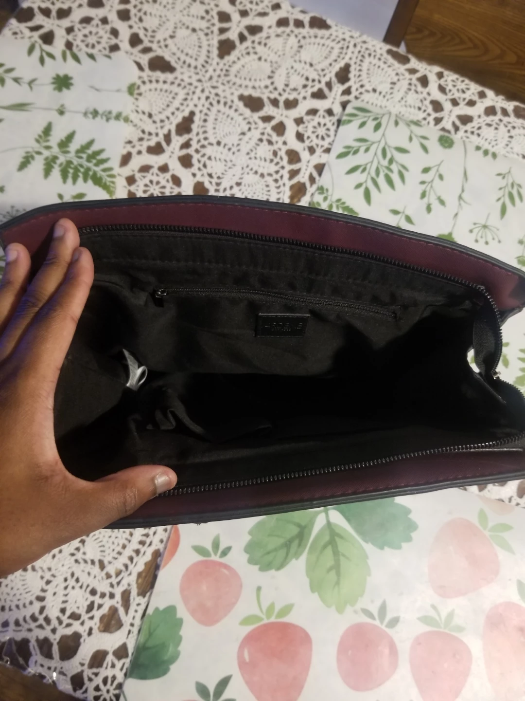 Ardene Burgundy Handbag - photo 3