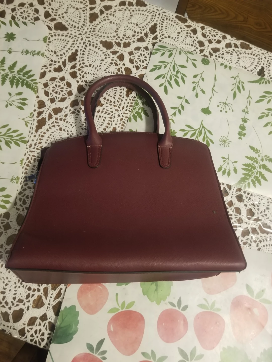 Ardene Burgundy Handbag - photo 5