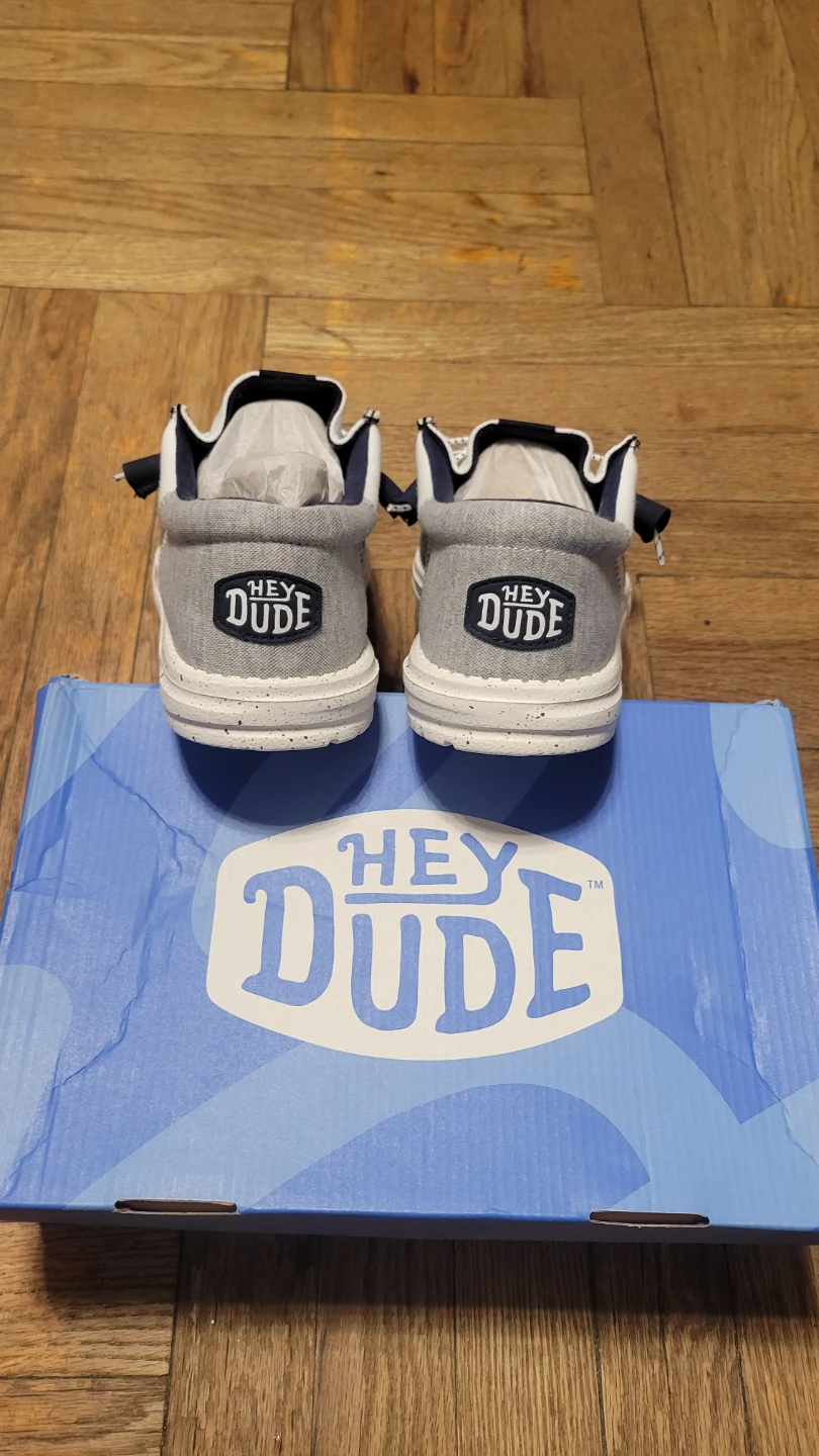 Hey Dude Wally Tri Varsity Navy Shoes Size 10 - photo 4