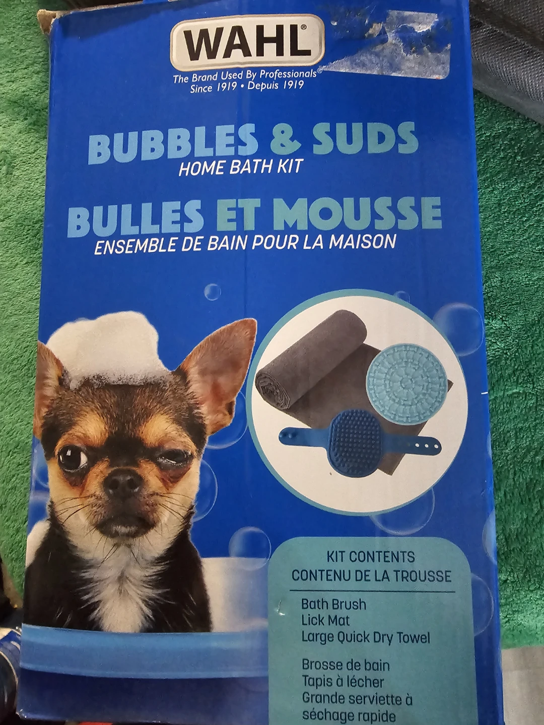 WAHL Bubbles & Suds Home Bath Kit for Dogs