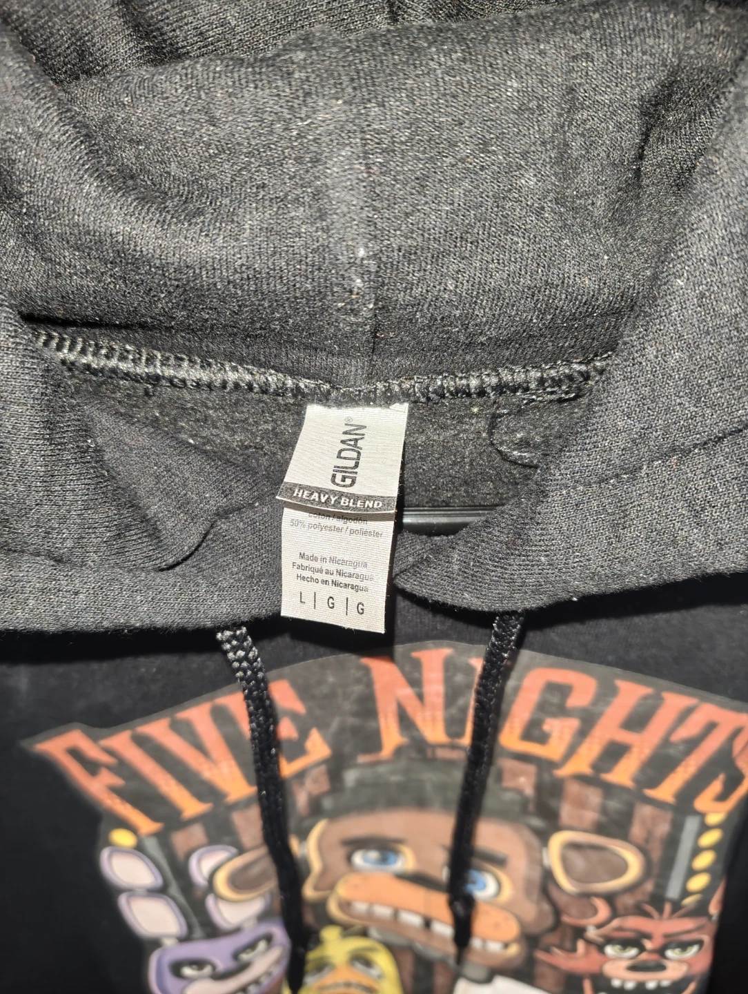 Five Nights at Freddy's Black Hoodie - photo 4