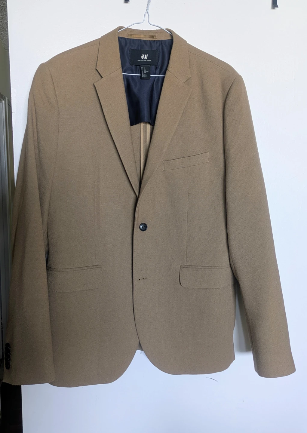 H&M Slim Fit Blazer - Tan