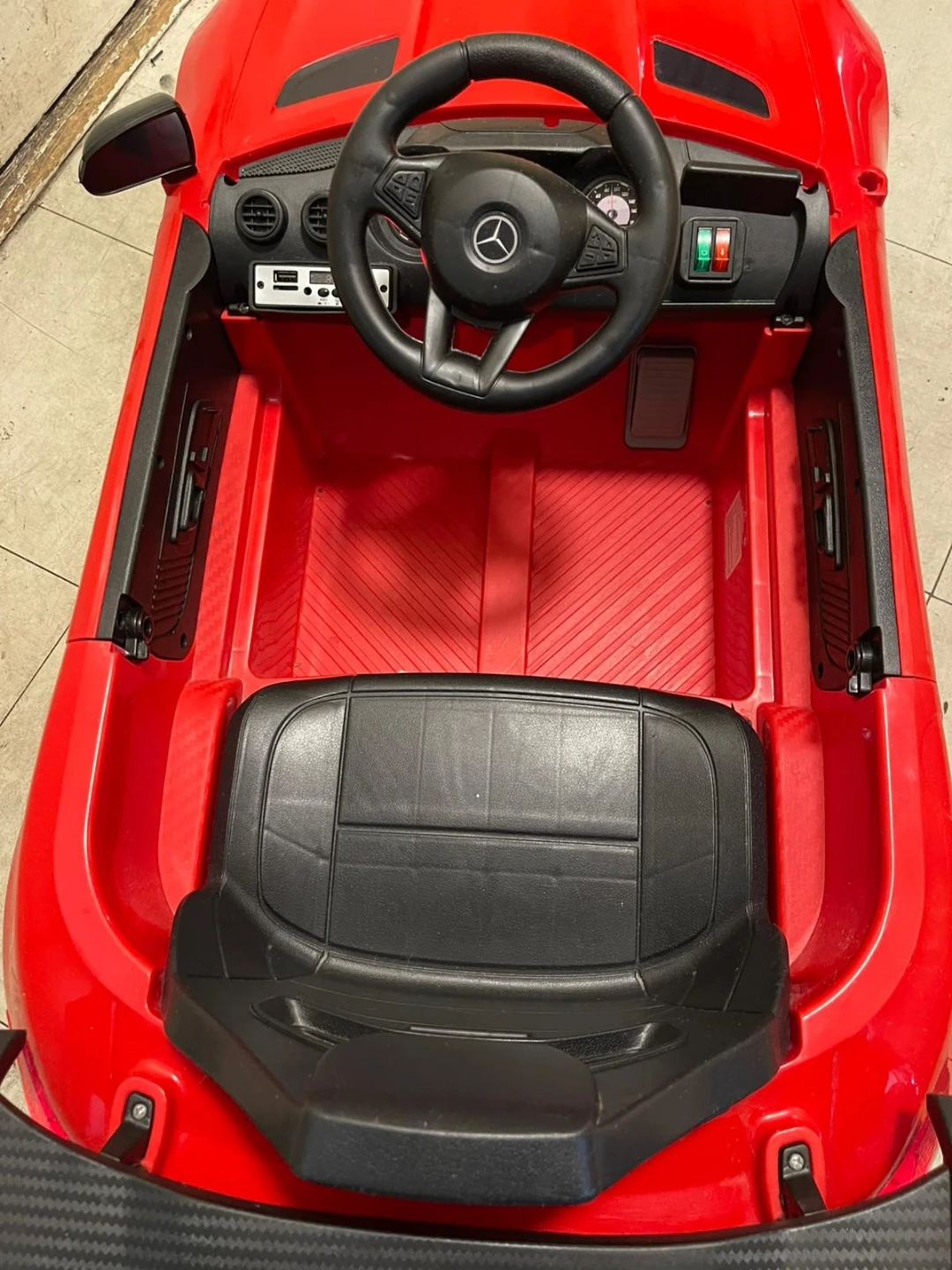 Red Mercedes-Benz AMG GT Ride-On Car for Kids - photo 3