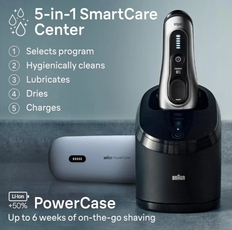 Braun Series 8 Electric Shaver - photo 3