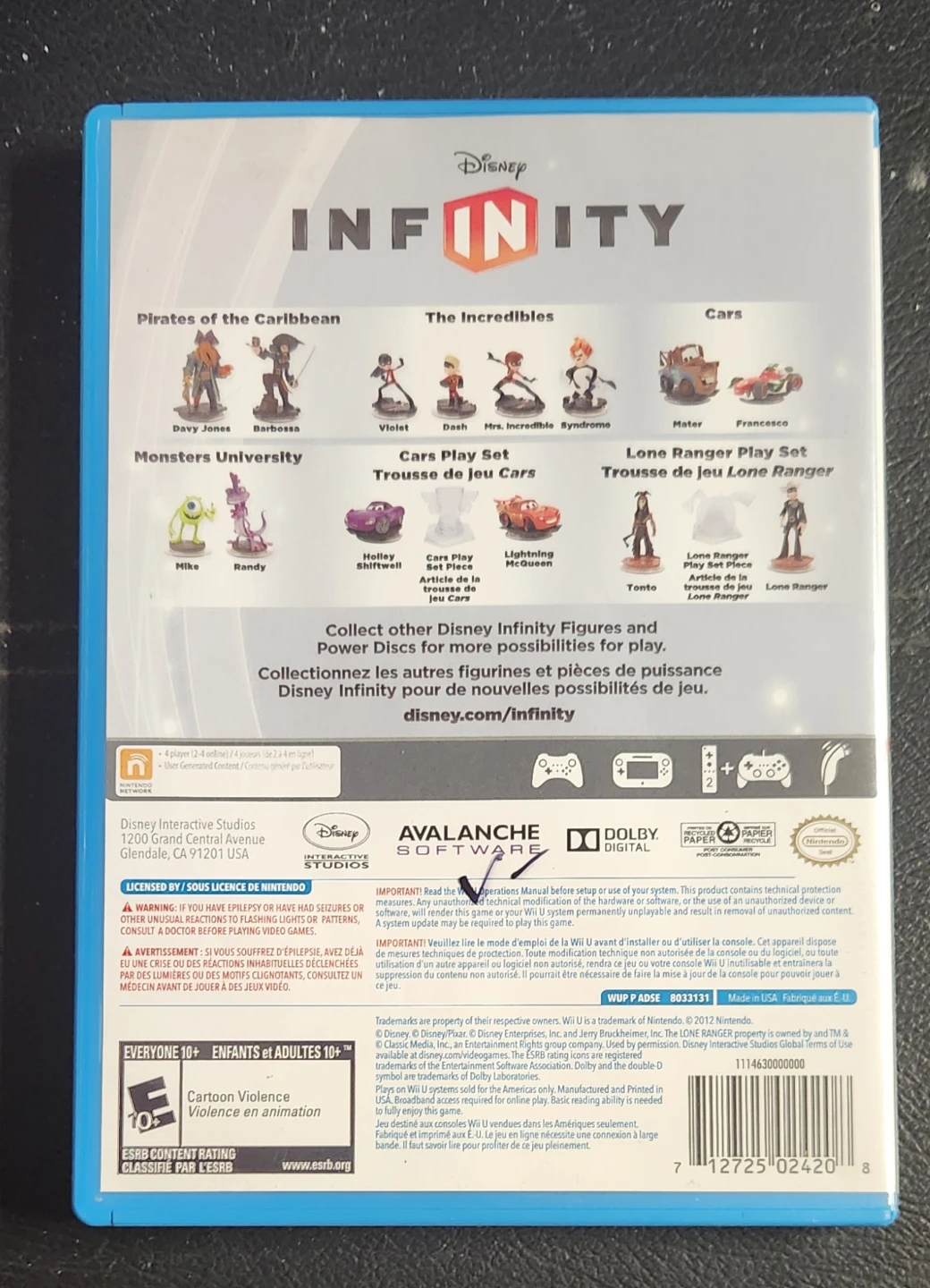 Disney Infinity 1.0 - Nintendo Wii U ⚽️ - photo 3