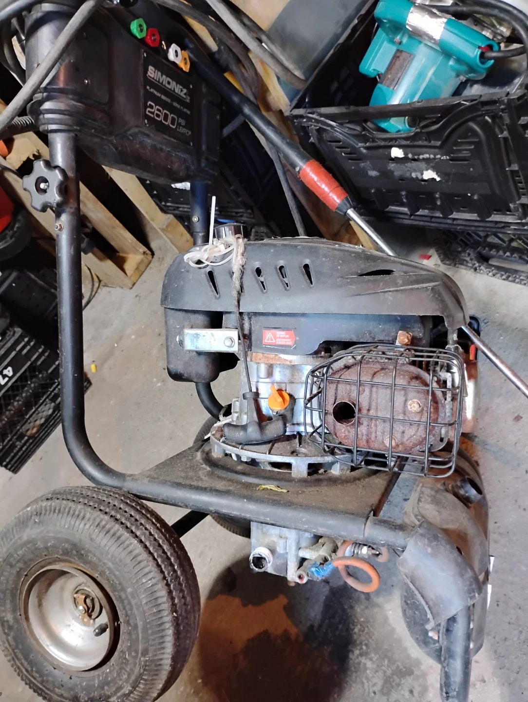 SIMONIZ 5.5 HP Pressure Washer (GAS)