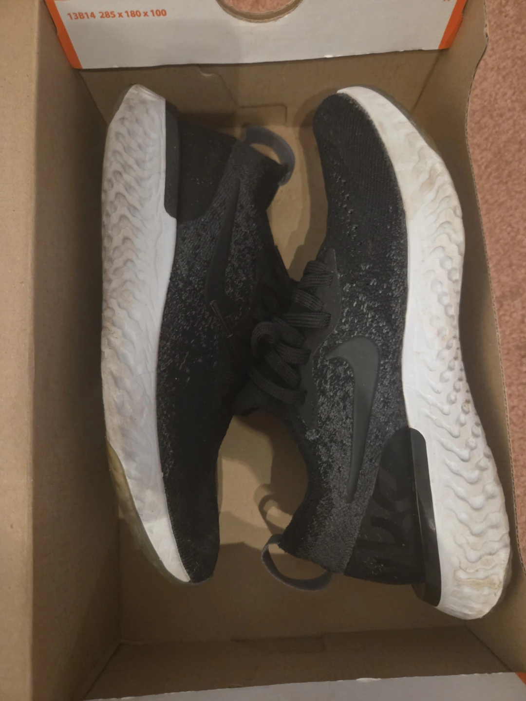 Nike Epic React Flyknit (GS) Youth Shoes - photo 3