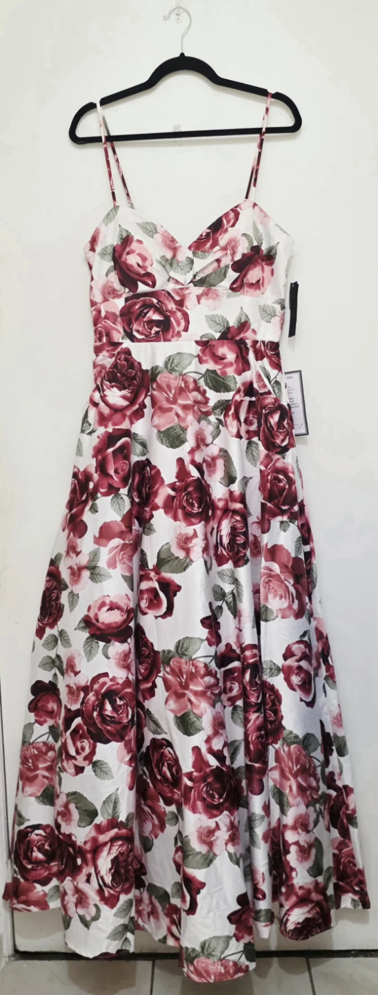 New City Studios Junior's Graduation, Prom Floral Dress Sz 13 - photo 2