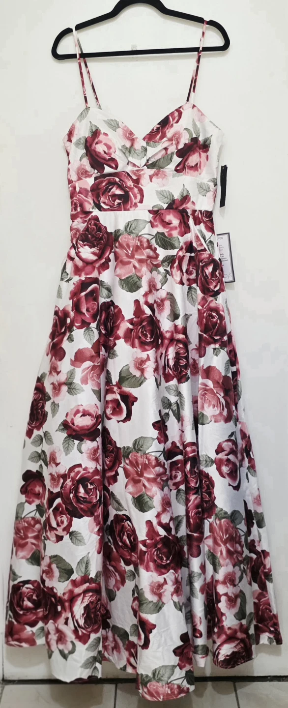 New City Studios Junior's Graduation, Prom Floral Dress Sz 13 - photo 3