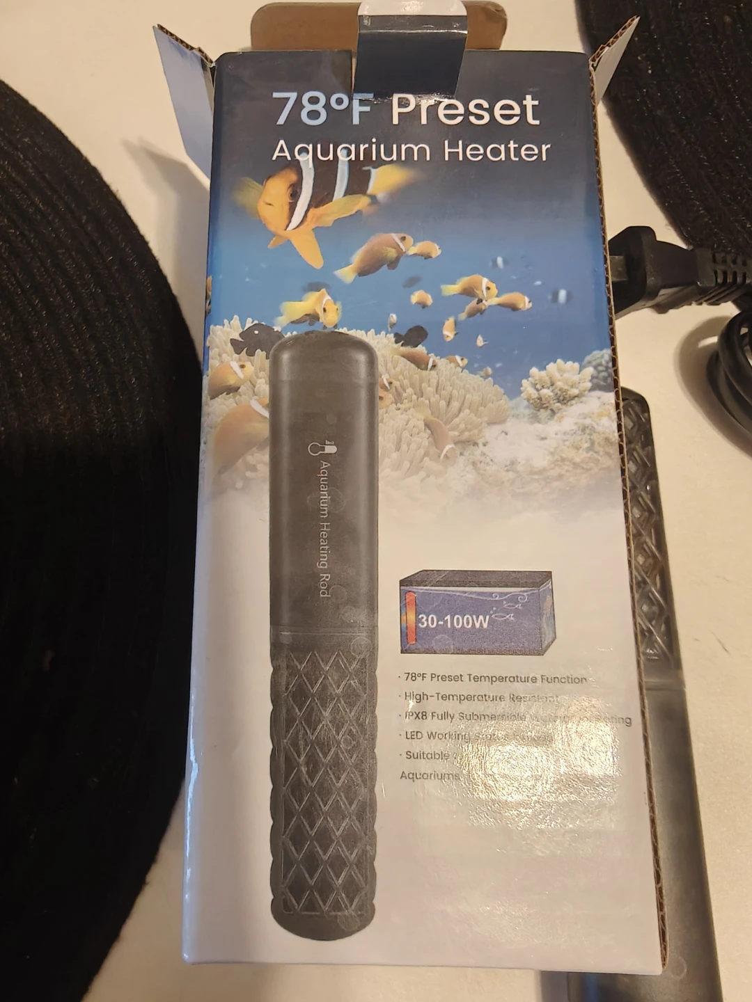 78°F Preset Aquarium Heater 30-100W