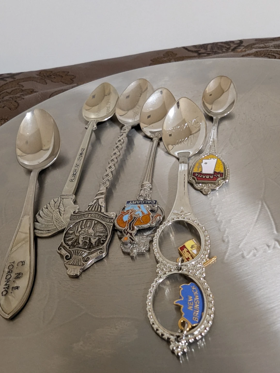 Set of Canadian Souvenir Spoons - photo 2