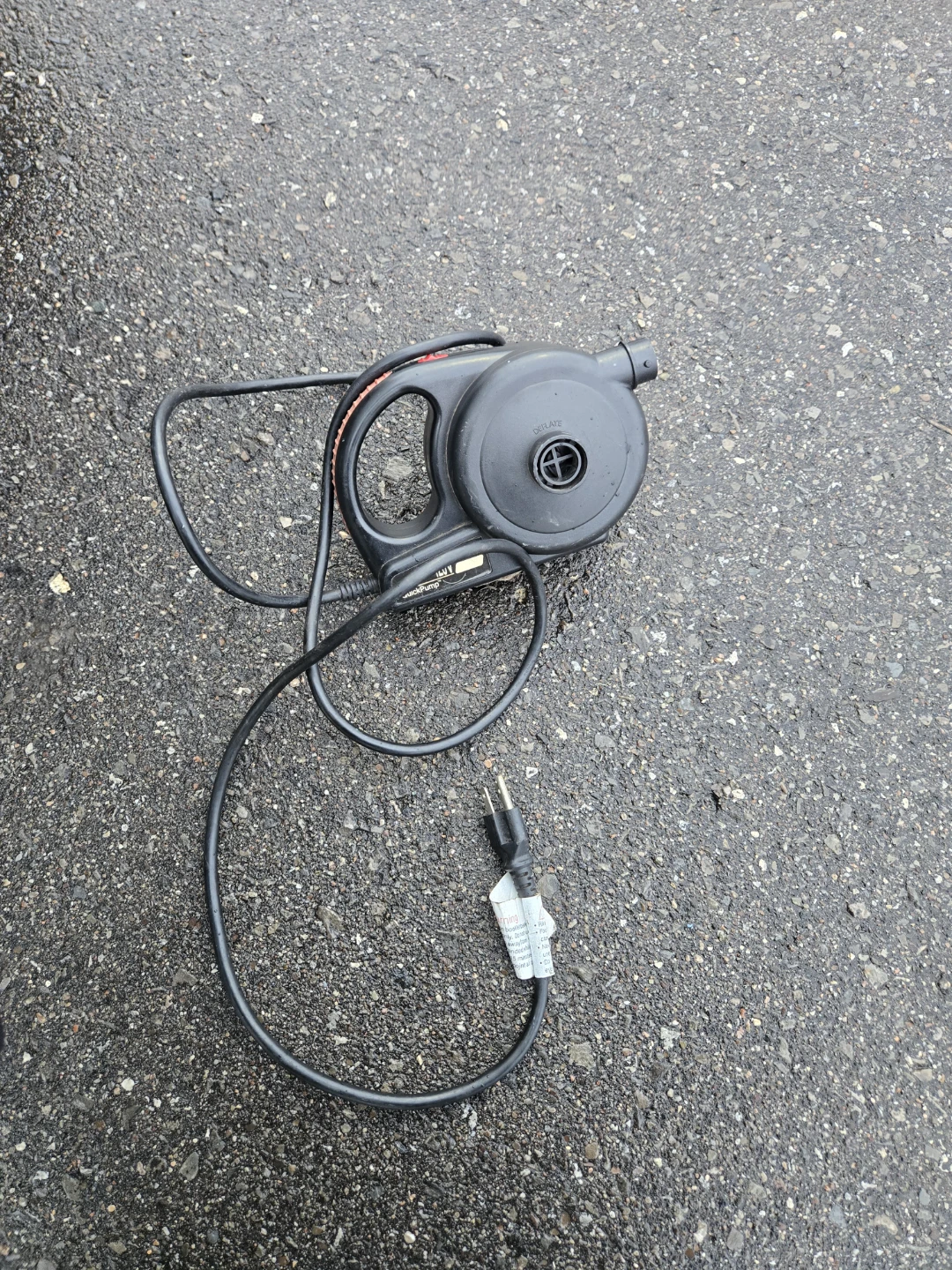 Coleman black Quick Pump 120V Electric - photo 3