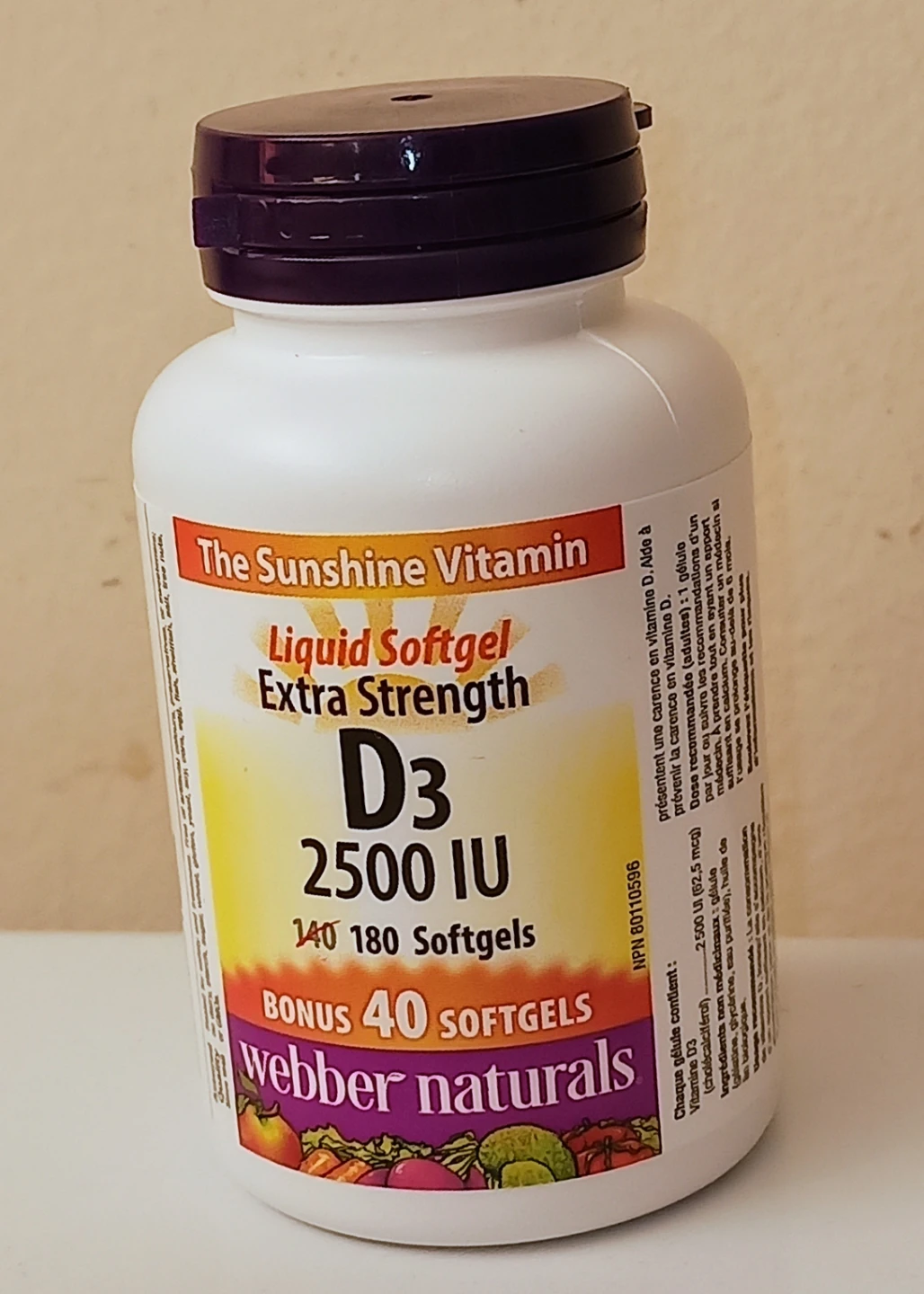 Sealed/Exp. Nov 2029~D3 180 softge
