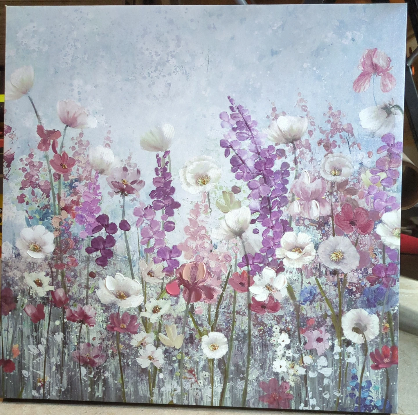 Floral Wall Art Canvas Painting