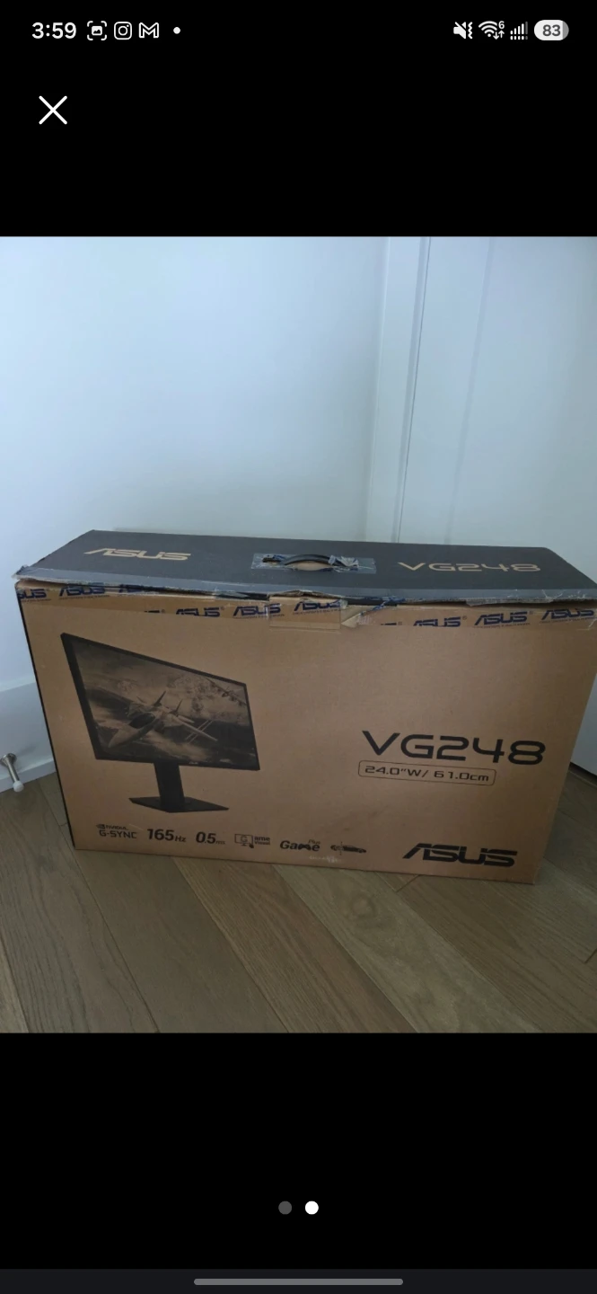 Dell G5 Gaming Desktop Computer & 165Hz Monitor VG248. - photo 4