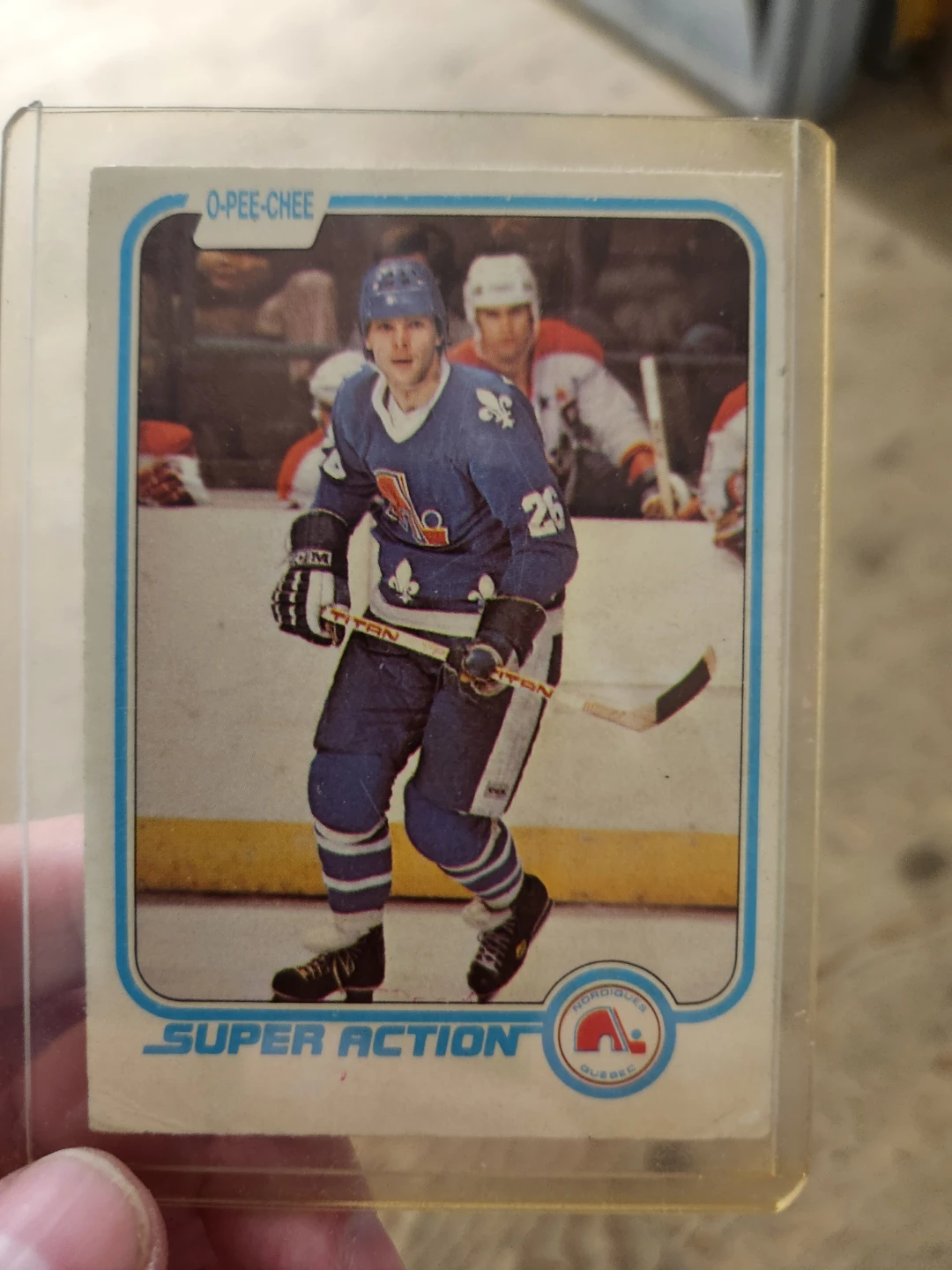 1981 O-Pee-Chee Peter Stastny Hockey Card