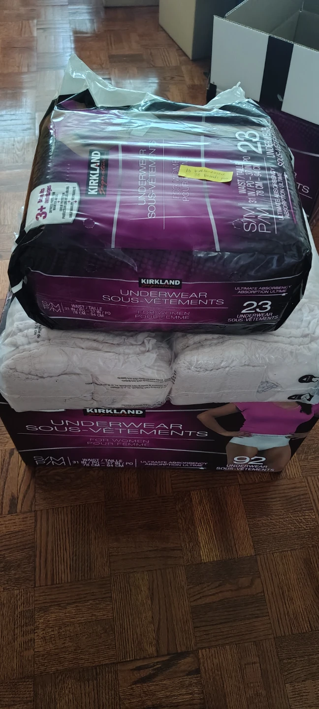 Small/medium women underwear pull-up bundle  144 total - photo 2