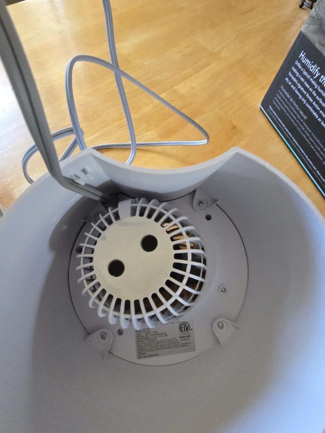 Vornado EV100 Whole Room Evaporative Humidifier - photo 4