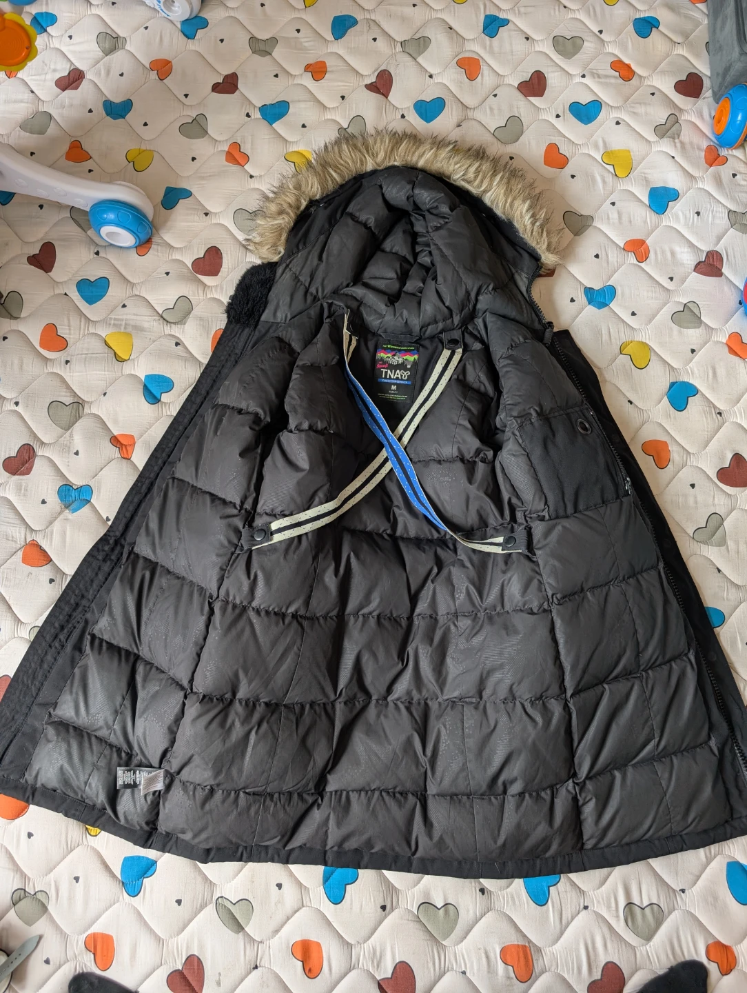 TNA The Bancroft Parka - Black - Size M