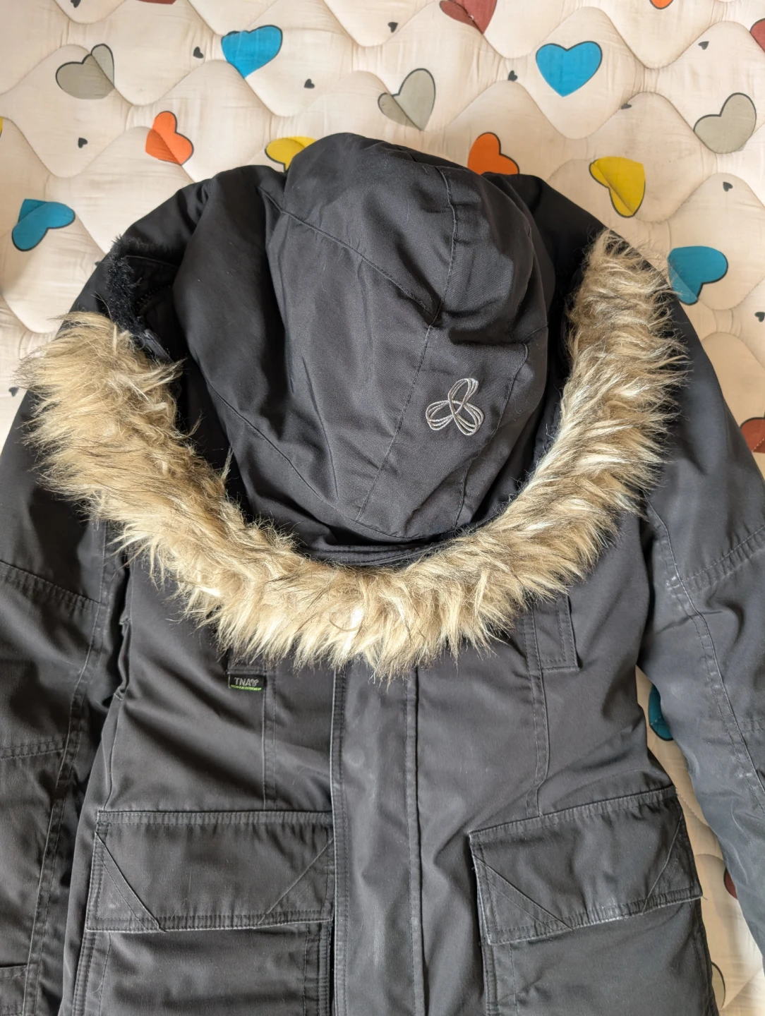 TNA The Bancroft Parka - Black - Size M - photo 3