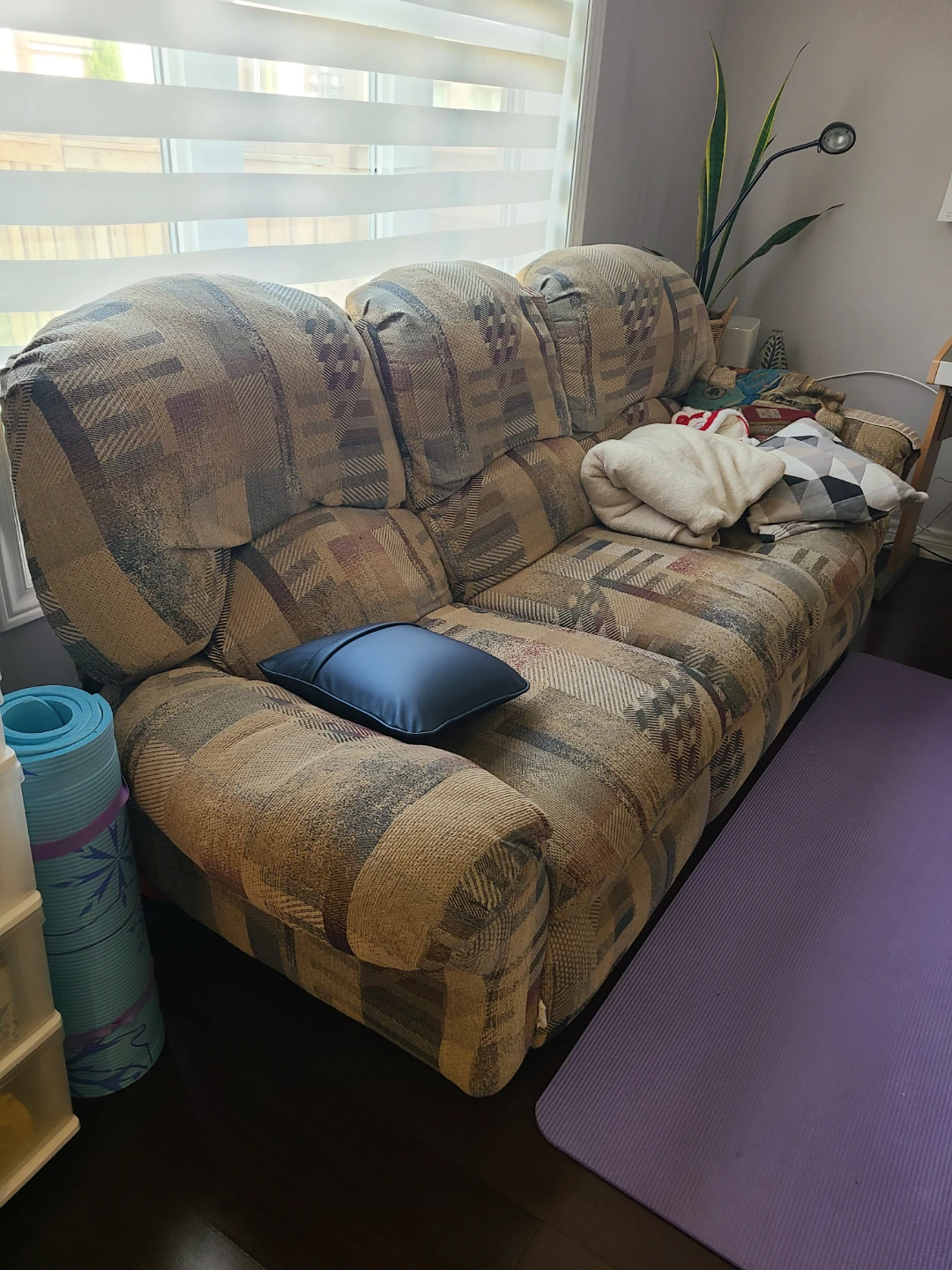 Vintage Patterned Sofa