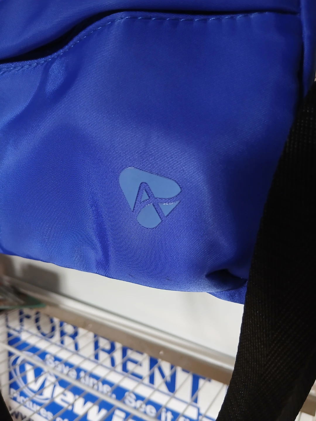 Blue Crossbody Bag with Charm - photo 2