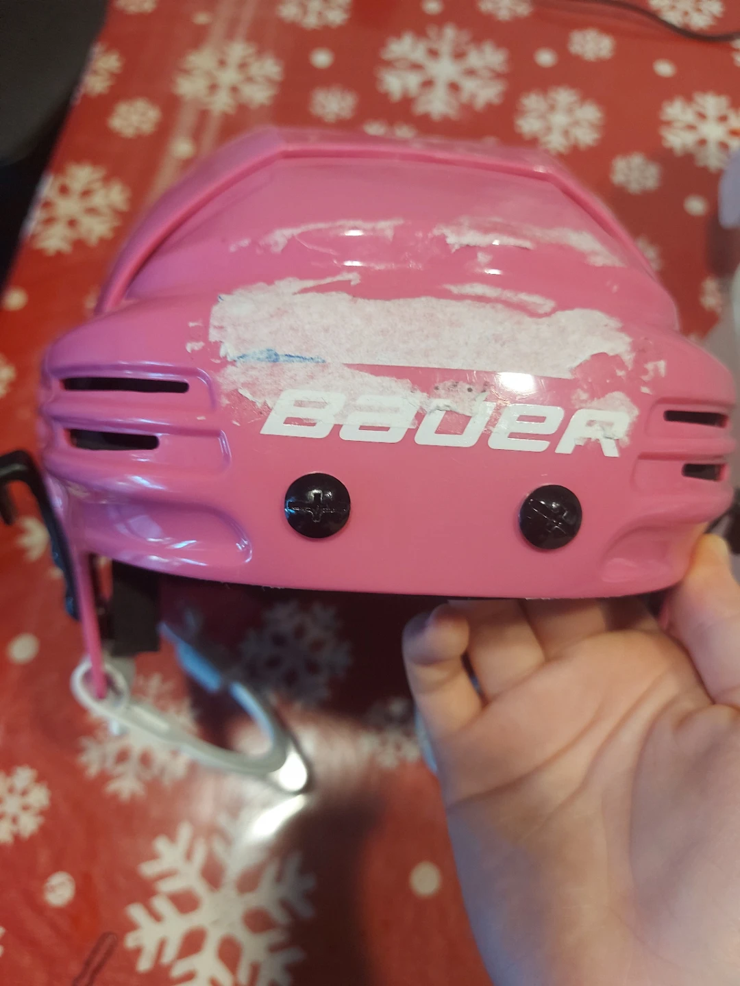 Bauer Pink Hockey Helmet BHH2100S